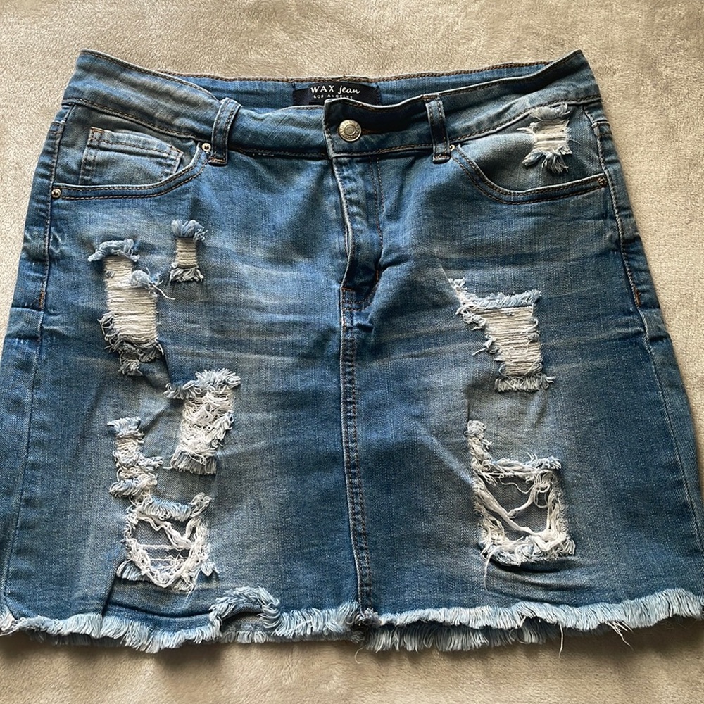 Denim skirt